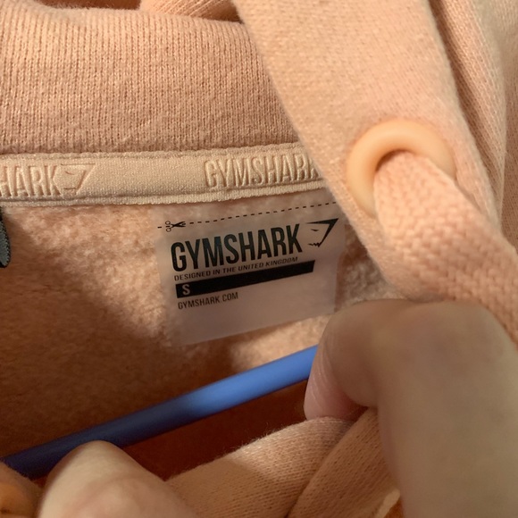 Gymshark hoodie- peach Bellini size small - Picture 2 of 2